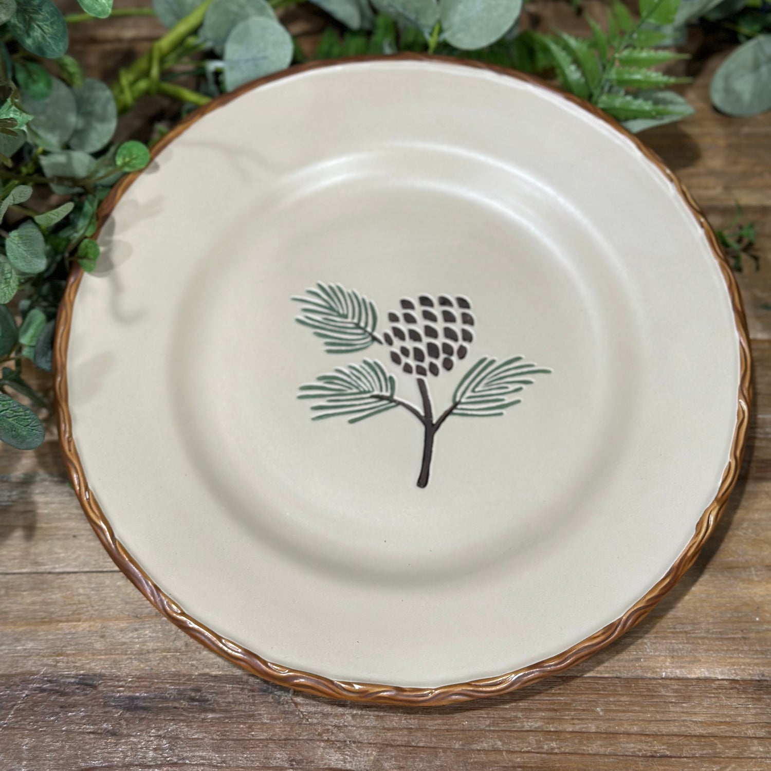 10.5” Pinecroft Dinner Plate