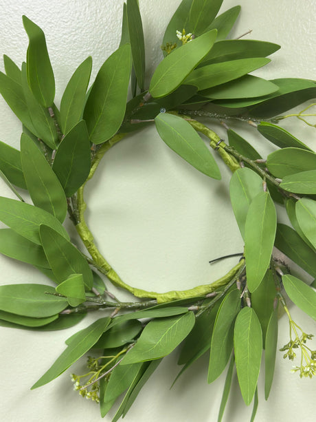 Eucalyptus Green Candle Ring, additional view