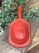 11" Wooden Scoop Dough Bowl