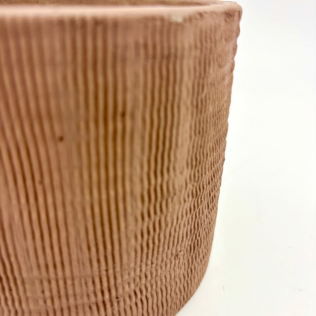 5"x4" Cement Scored Pot