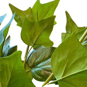 42" UV Natural-Touch Garden Ivy Hanging Bush