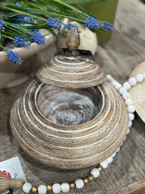7.5” Nusa Bowl - Ceruse White