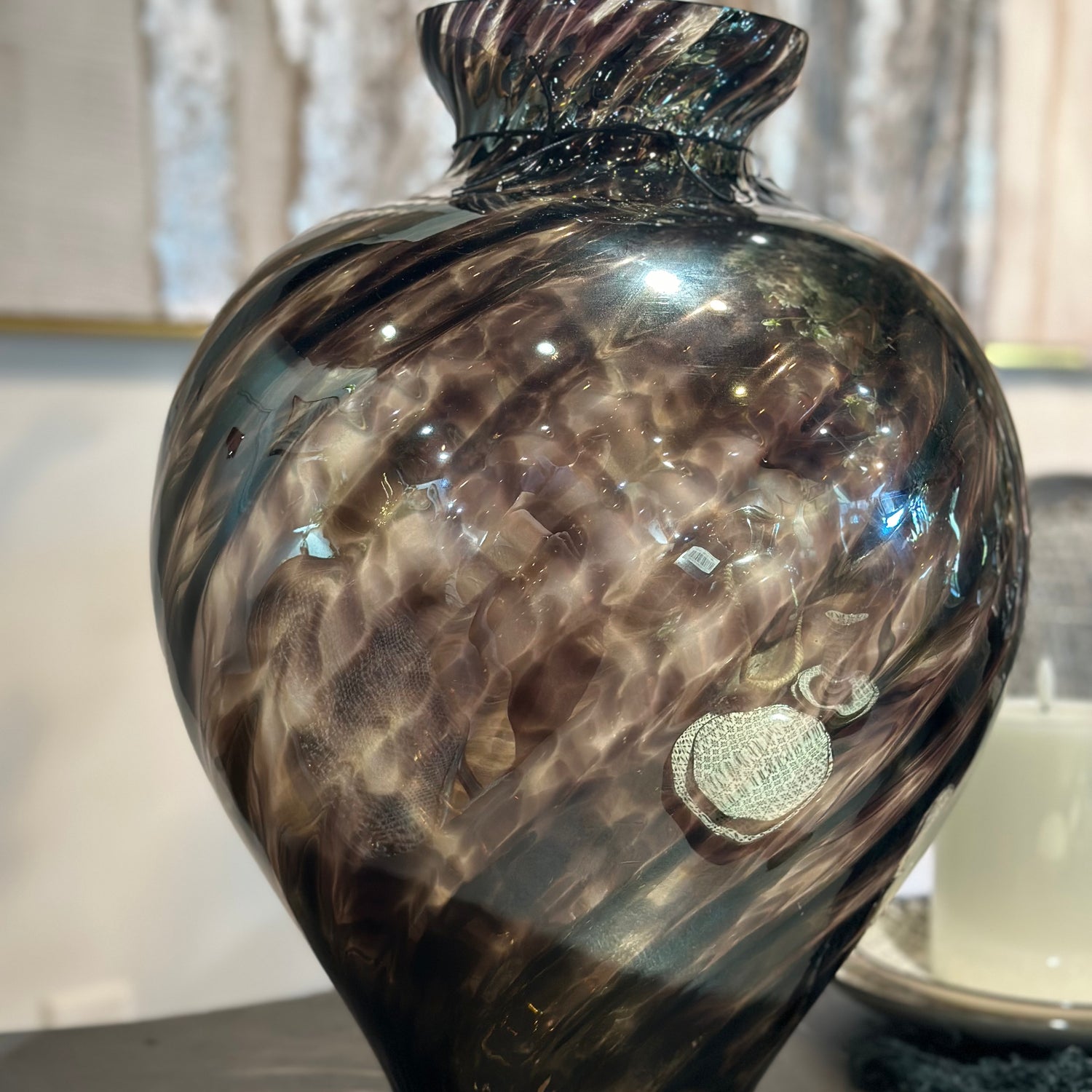 17" Leonardo Spiral Vase