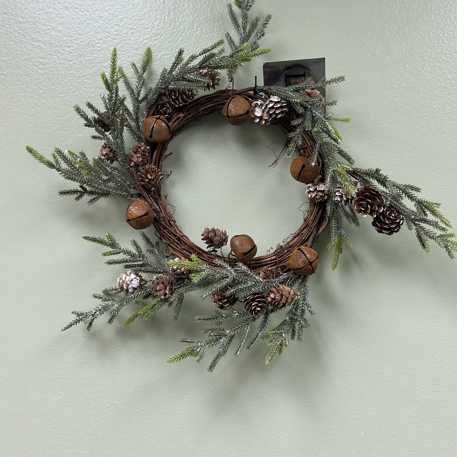 Small Pine Wreath/ Candle Ring 12"