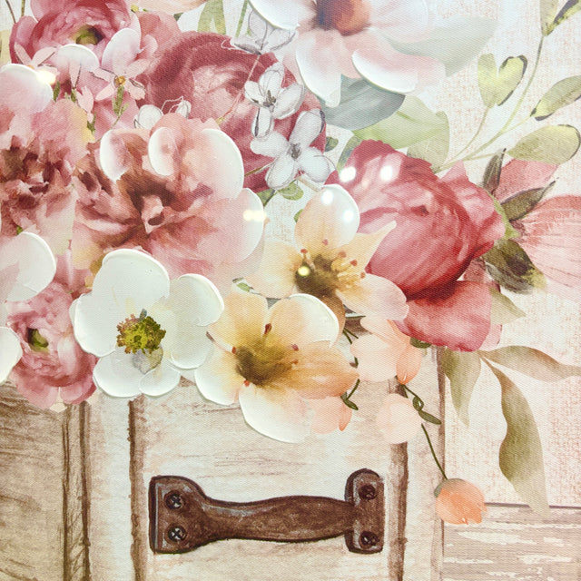 16"x20" Ladies Gardening Canvas Art
