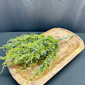 21.5" Blue Juniper Spray