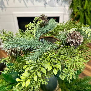 3" Mix Norfolk | Cedar |Pine Candle Ring