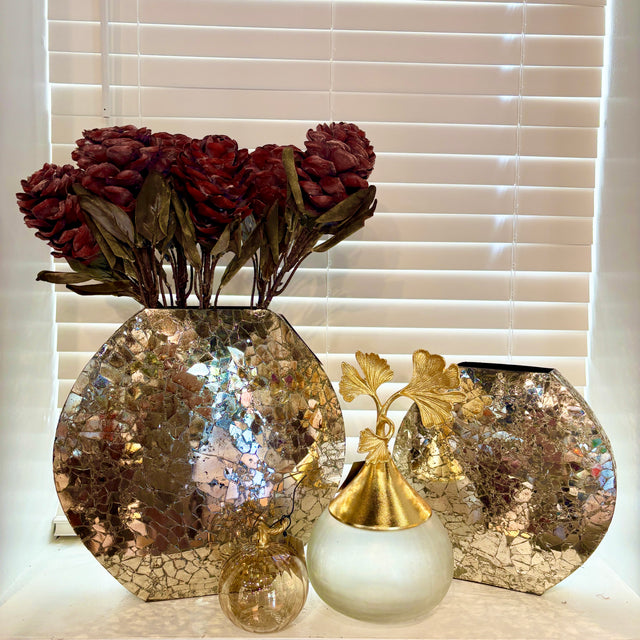 15” Mosaic Vase