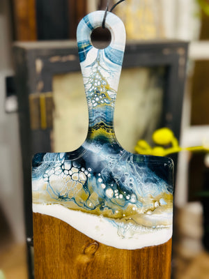 24” Cheeseboard Baguette Sapphire Sky