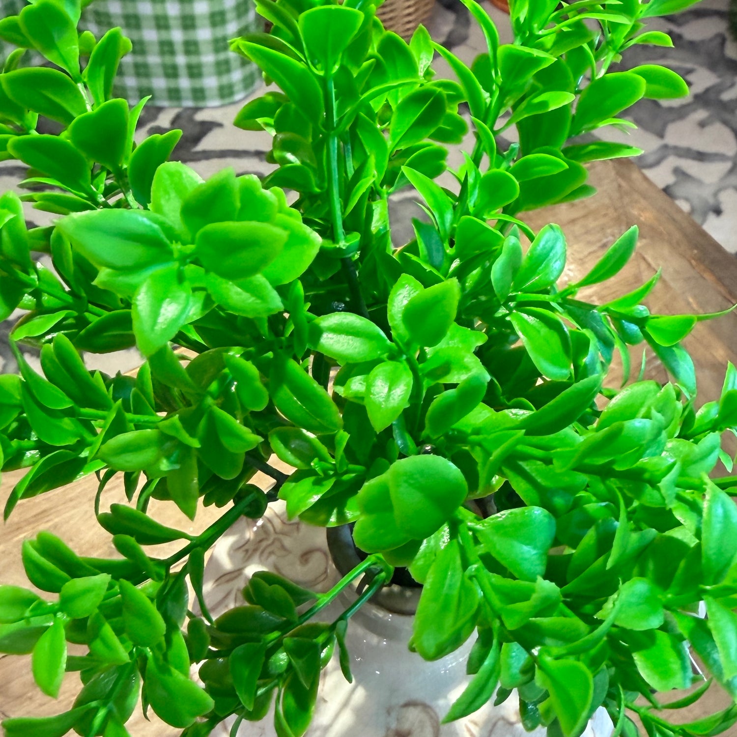 12.2" UV-Proof Mini Tea Leaf Bush