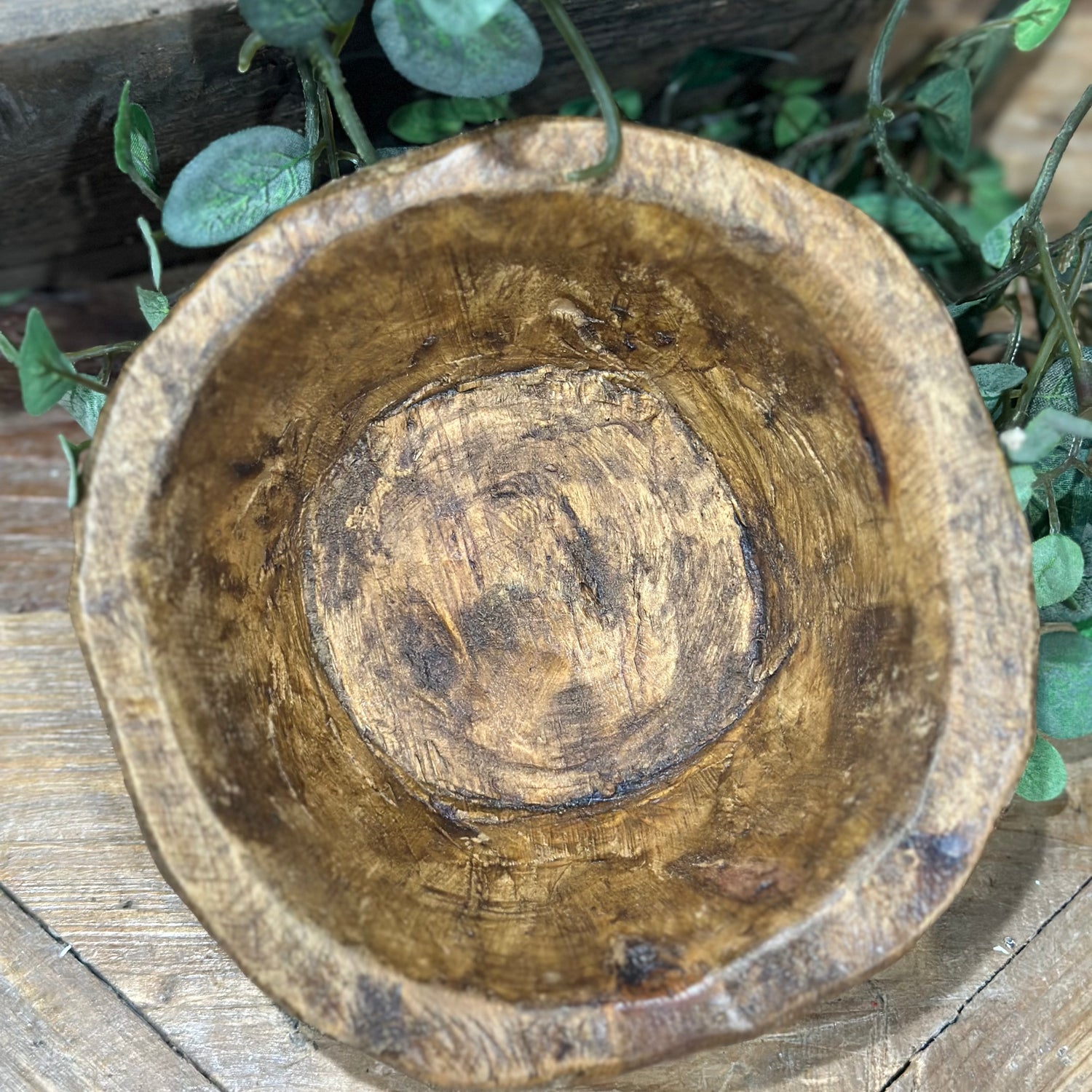 6" Petite Round Wooden Bowl