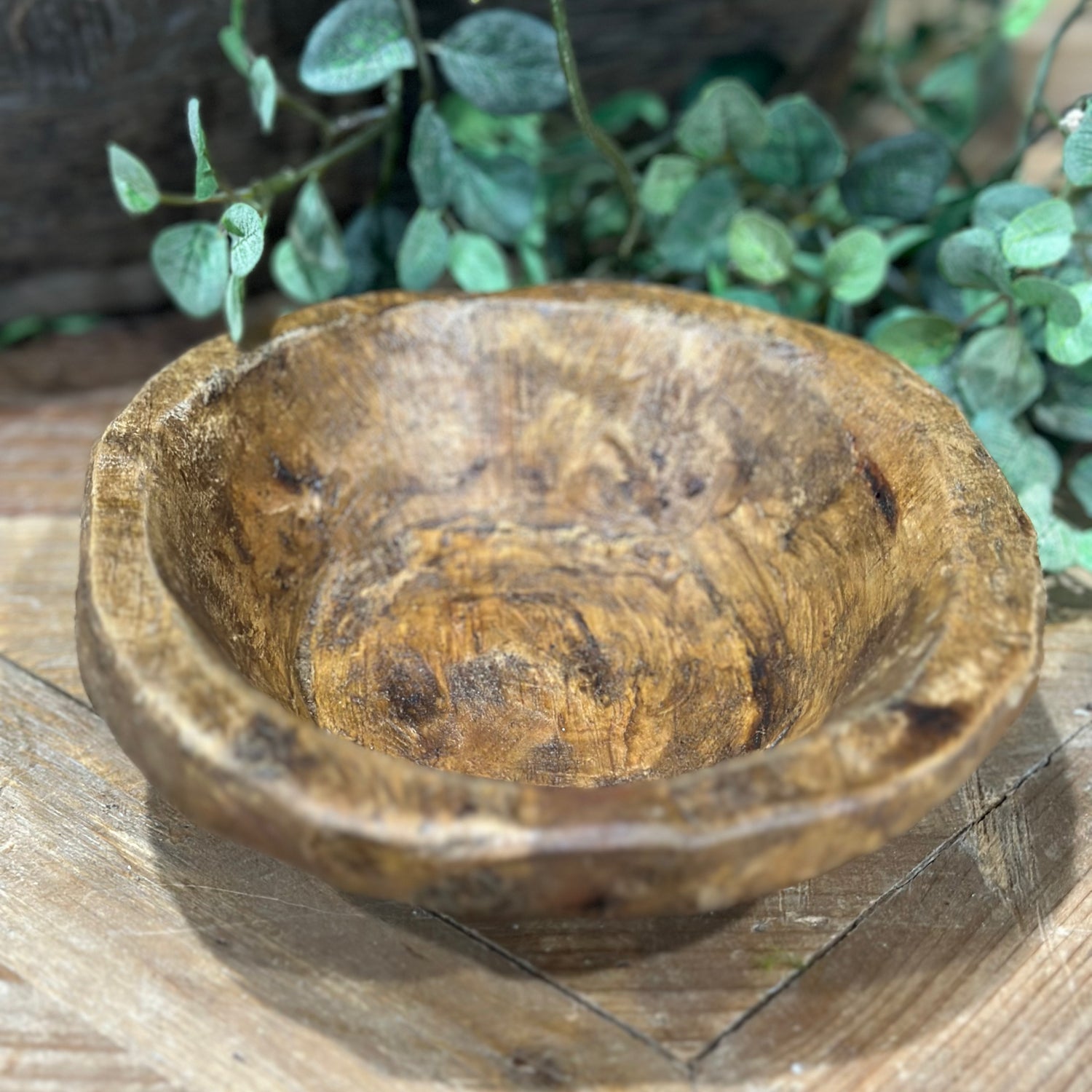 6" Petite Round Wooden Bowl