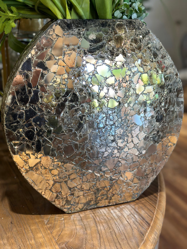 15” Mosaic Vase