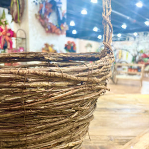 Grapevine Wall Basket | Available in 18" and 24" Sizes