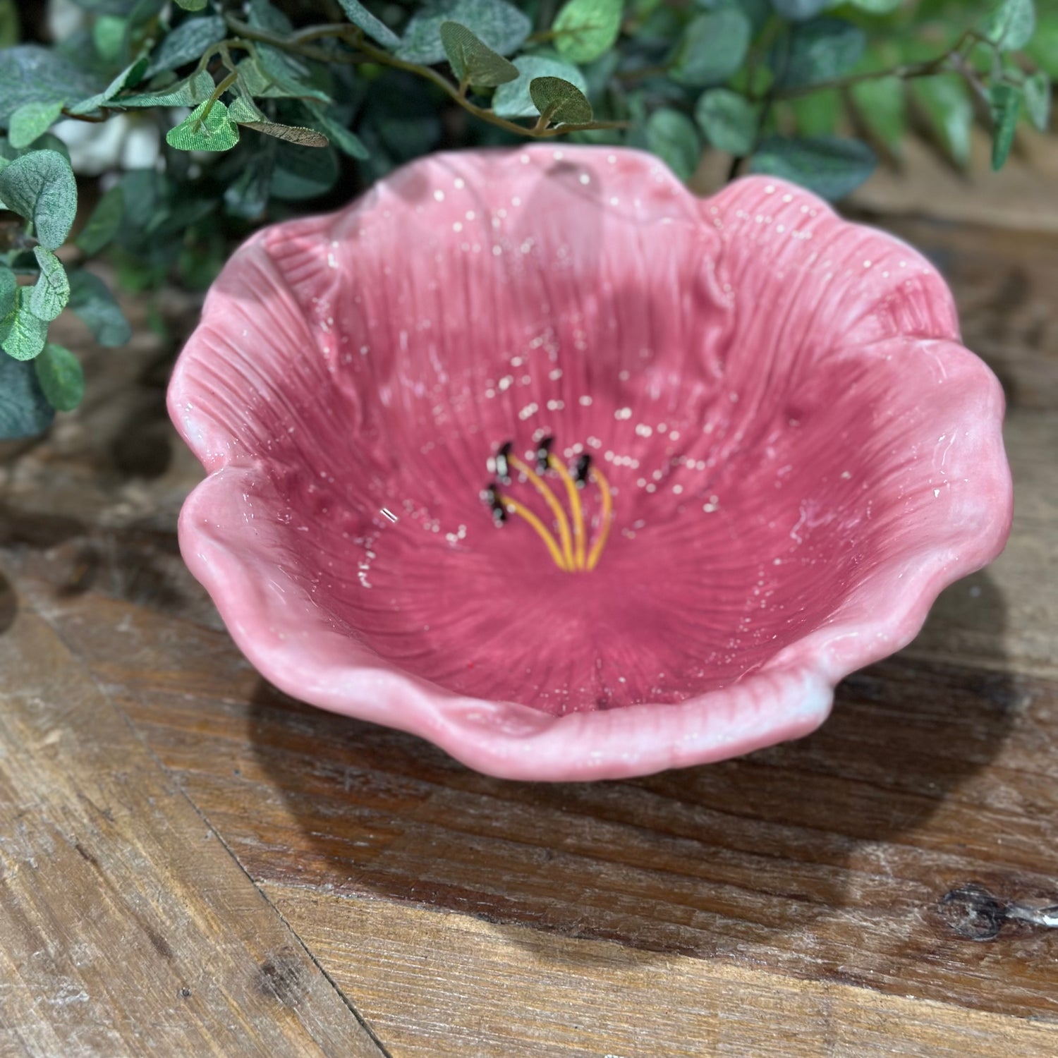 6" Botanical Flora 3-D Ice Cream Bowl