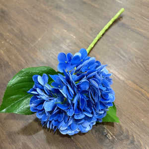 20" Blue Natural Touch Hydrangea