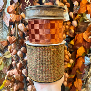 Designer Ribbon Bundle, Coziest Fall Tweed