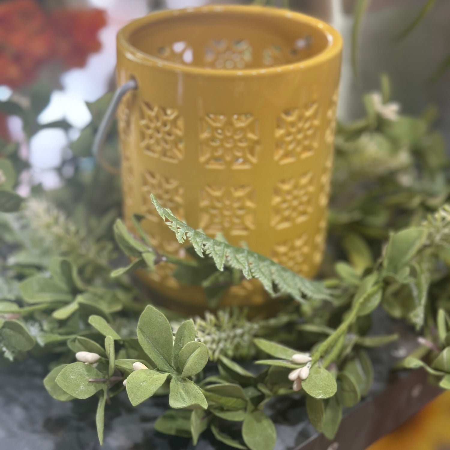 6" Mix Eva Candle Ring