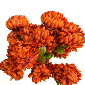 21" Mum Bush | Cream or Rust
