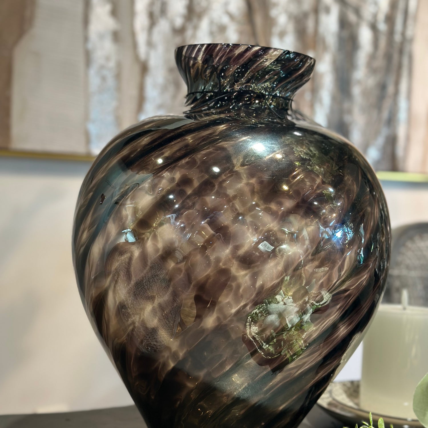 17" Leonardo Spiral Vase