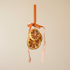 5.5" Iced Orange Slice Ornament