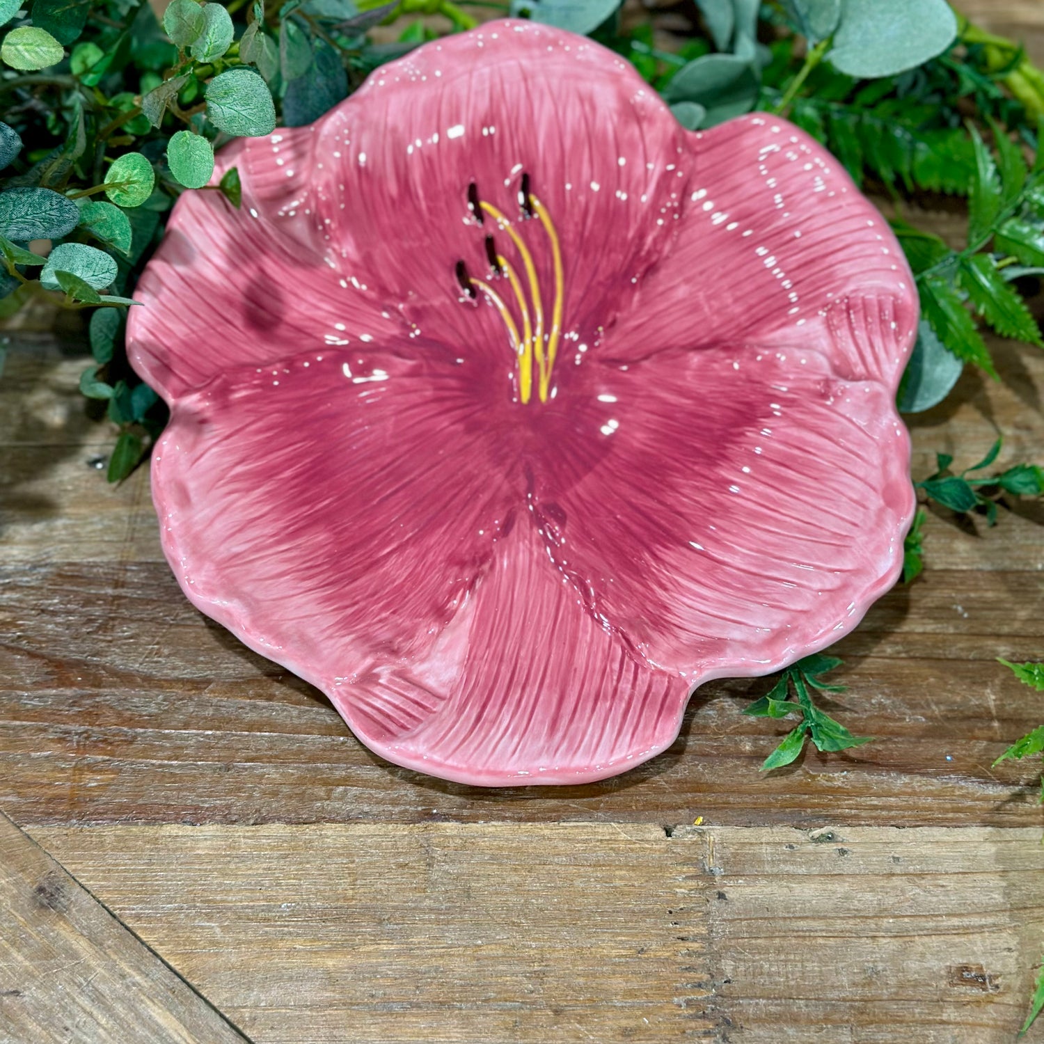 9” Floral Plate