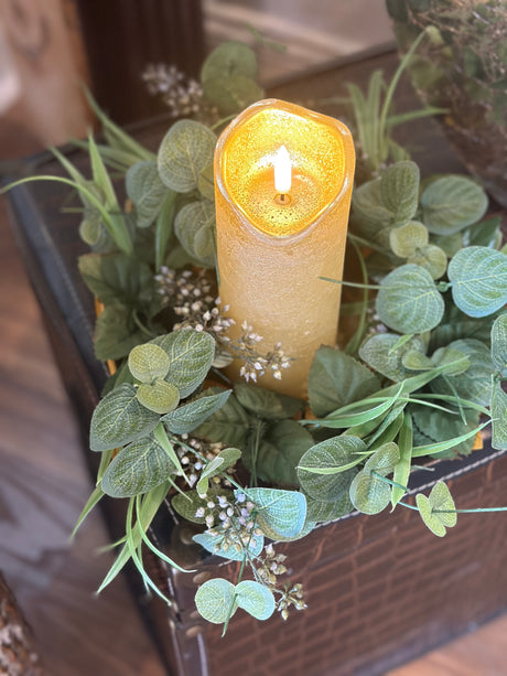 Berry Candle Ring Blue, additional view