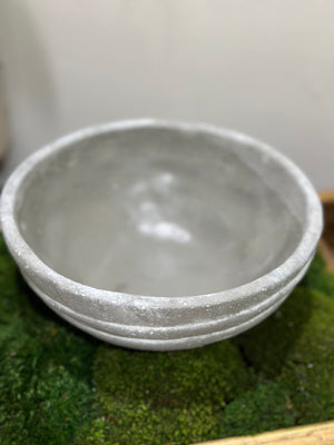 3" Layered Design Concrete Pot