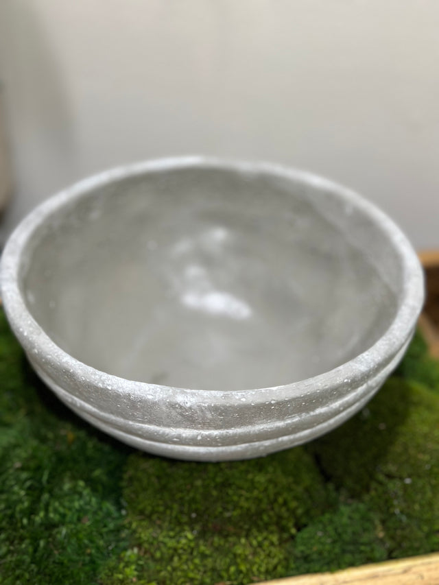 3" Layered Design Concrete Pot