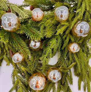 33" Garland of Glass - Gold