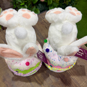 9.5" Furry Bunny Butt in Cake Styrofoam (Sold Individually)