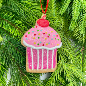 3.4" Clay Dough Gingersnap Cookie Ornaments