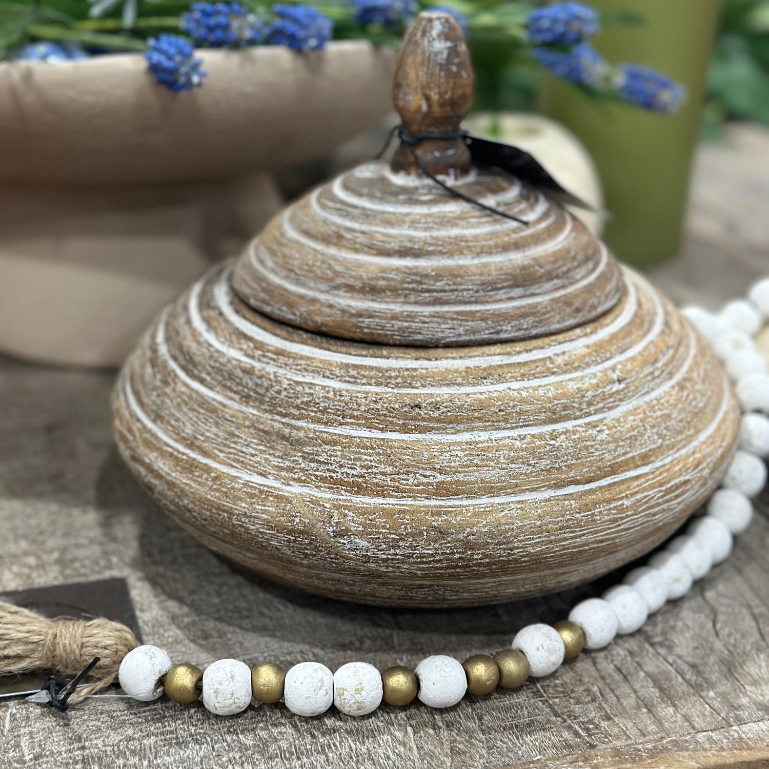7.5” Nusa Bowl - Ceruse White