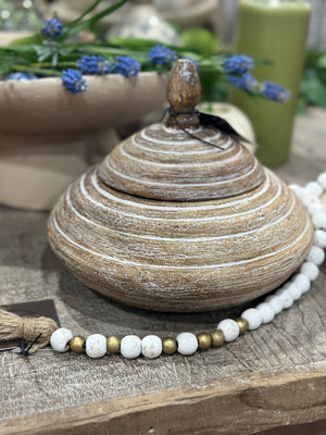 7.5” Nusa Bowl - Ceruse White