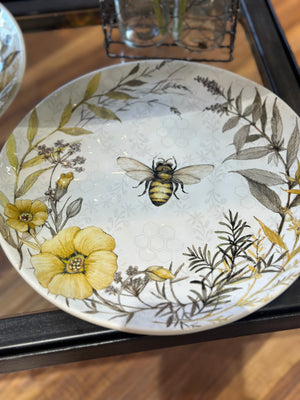11" Bee Sweet Dinner Plate