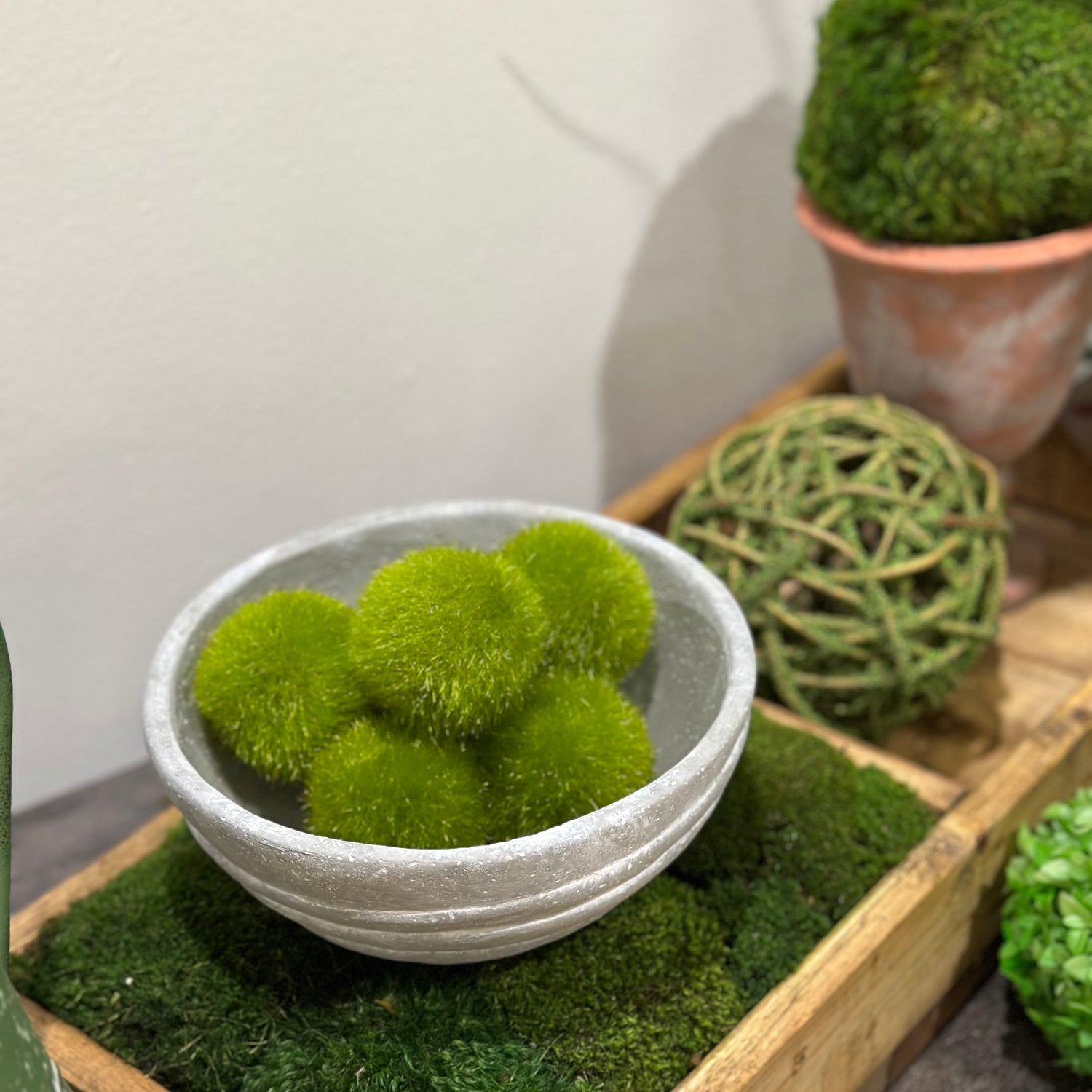 3" Layered Design Concrete Pot