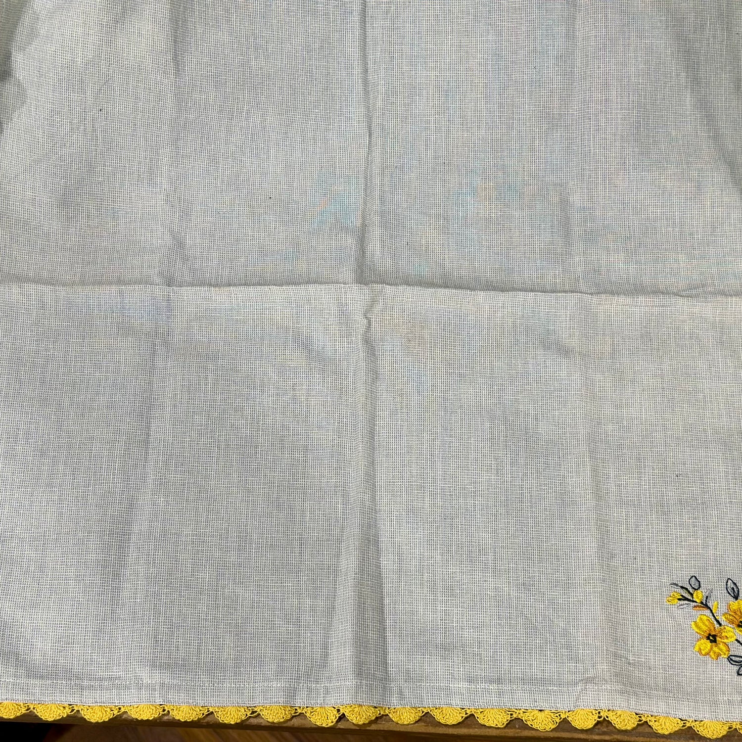 “Sweet Home” Embroidered Napkin