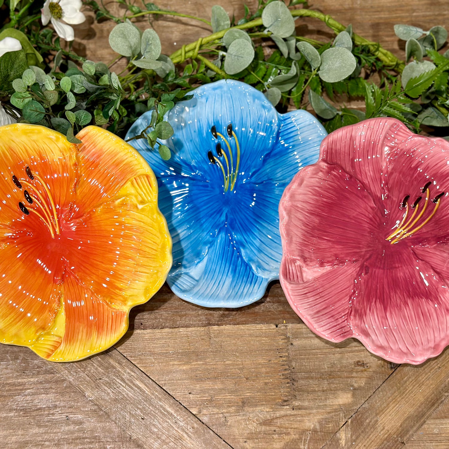 9” Floral Plate