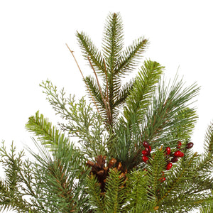 9' Cibola Mixed Berry Artificial Christmas Garland