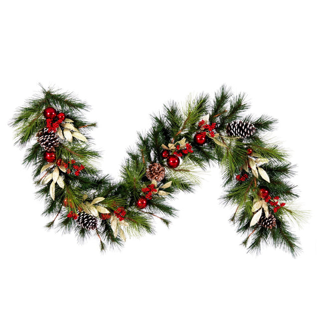 6'x16" Garland Red/Gold Decor