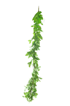 75" Lemon Leave Garland