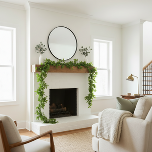 75" Lemon Leave Garland