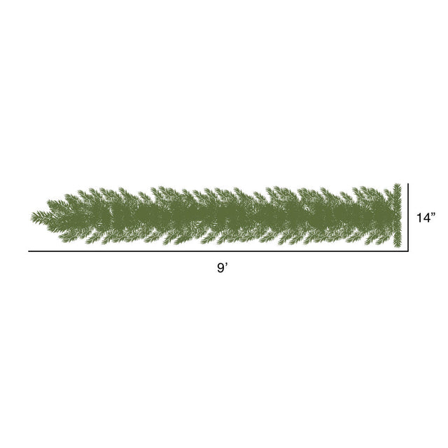 9' Cibola Mixed Berry Artificial Christmas Garland