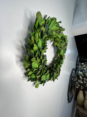 Preserved Laurel Wreath, 16"
