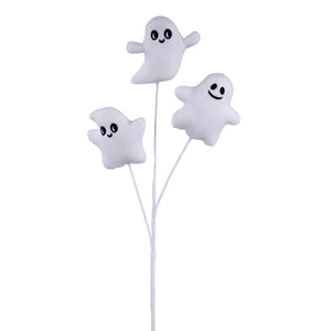 20" Velvet Ghost Spray | Black & White