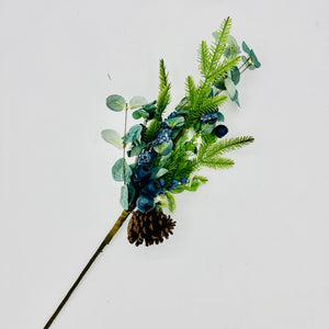 Blueberry/Pod Eucalyptus Cedar and Pine Decor