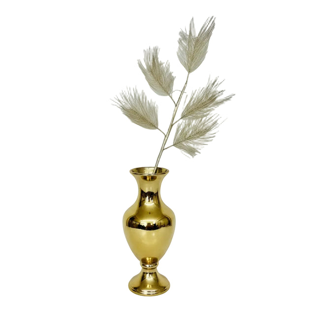 17" Champagne/Platinum Long Needle Pine Spray