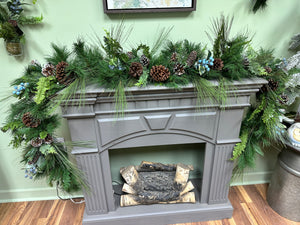 "Blueberry Bliss" Garland 8ft