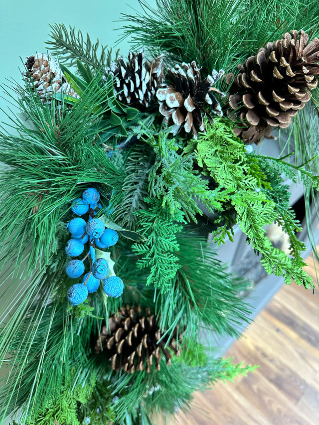 "Blueberry Bliss" Garland 8ft