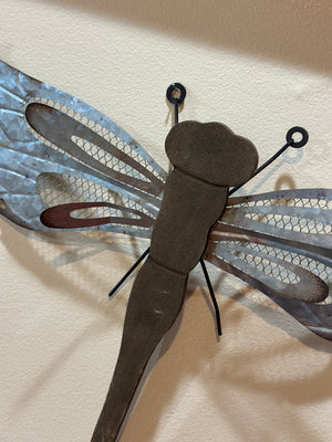 20"H Dragonfly Wall Decor, 2 Ast